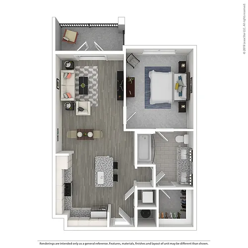 Floor plan The Hartwell