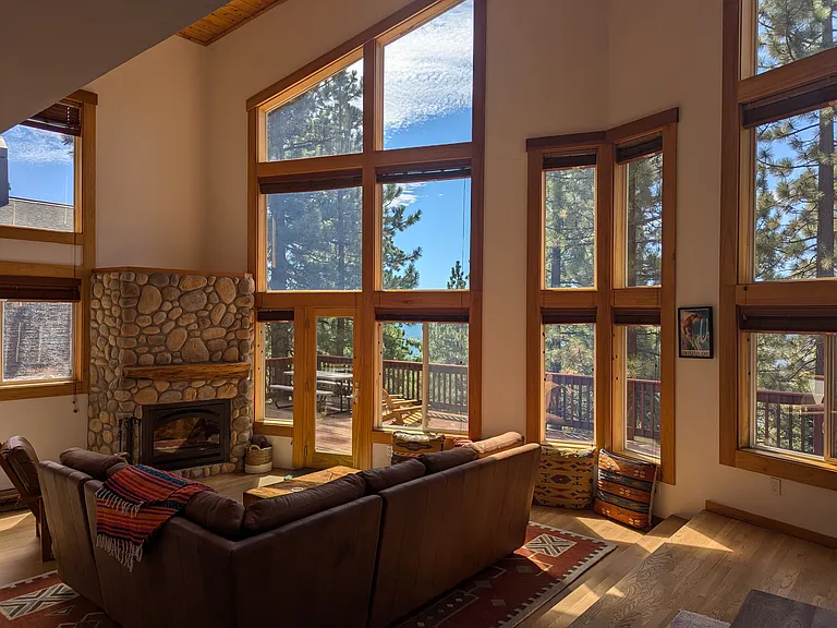 Great room with gas fireplace