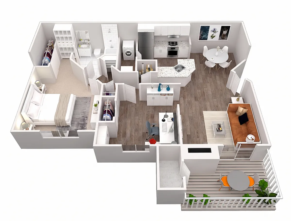 Floor plan The Lakeside-Premium