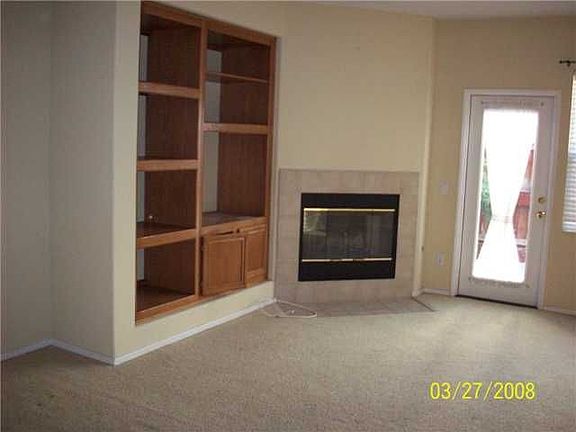 Media center & fireplace.