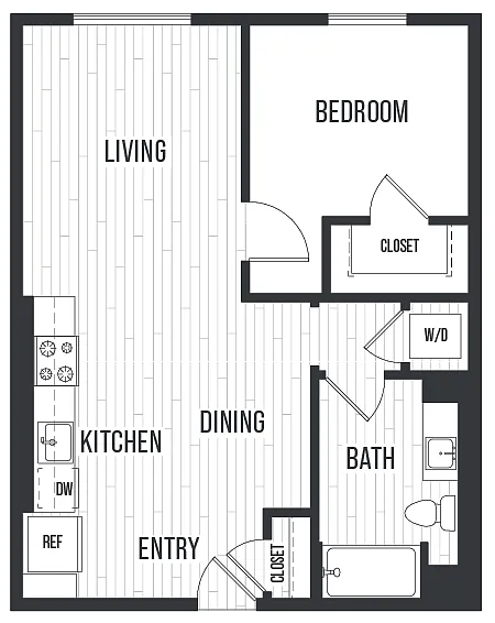 Floor plan Plan 1C