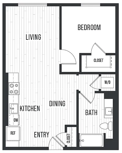 Floor plan Plan 1C