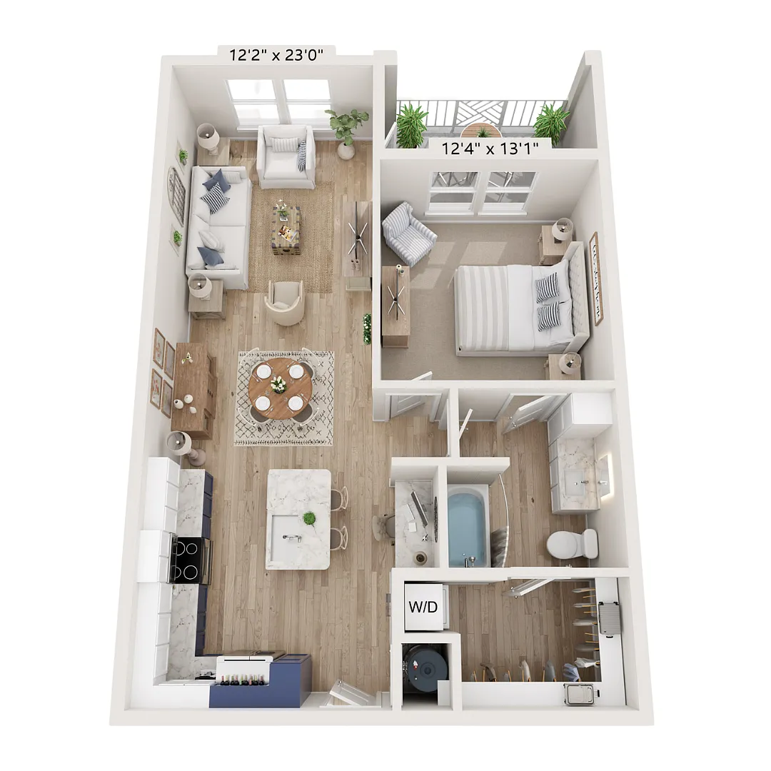 Floor plan The Roanoke