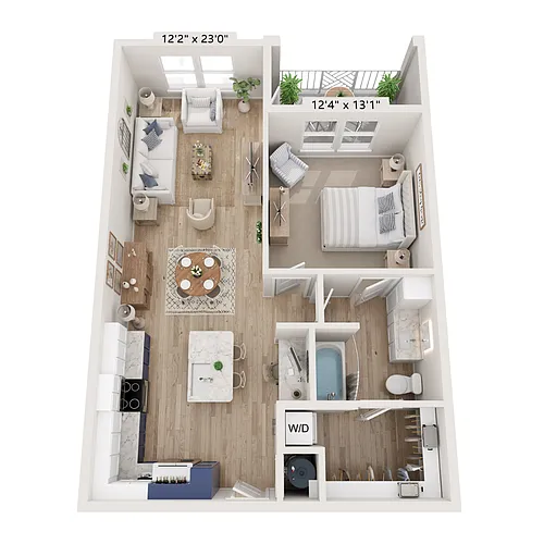 Floor plan The Roanoke