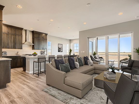 Setting Sun Great Room, Kitchen Dining