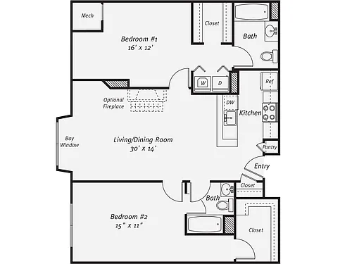 Floor plan B11