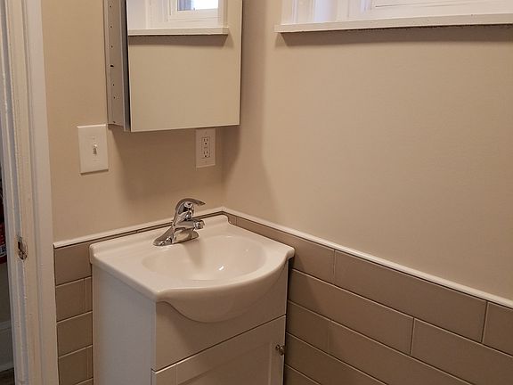 First Floor Vanity & Cabinet