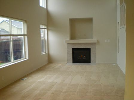 livingroom with gas fireplace