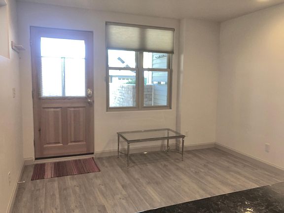 Living space & front door.