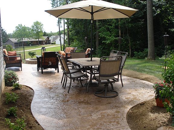 Stamped Patio
