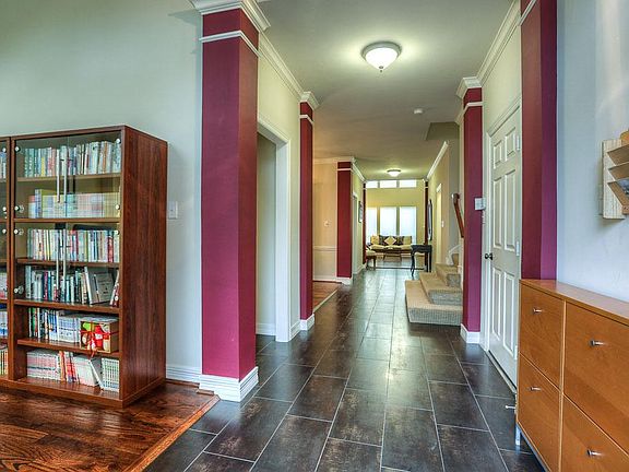 Recent tile added to entry way.