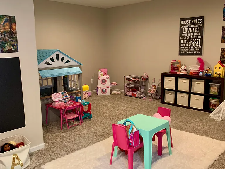 Interior, Basement Level, Fourth Bedroom/Flex Room