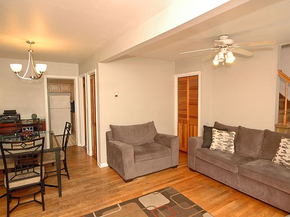 Open to dining area