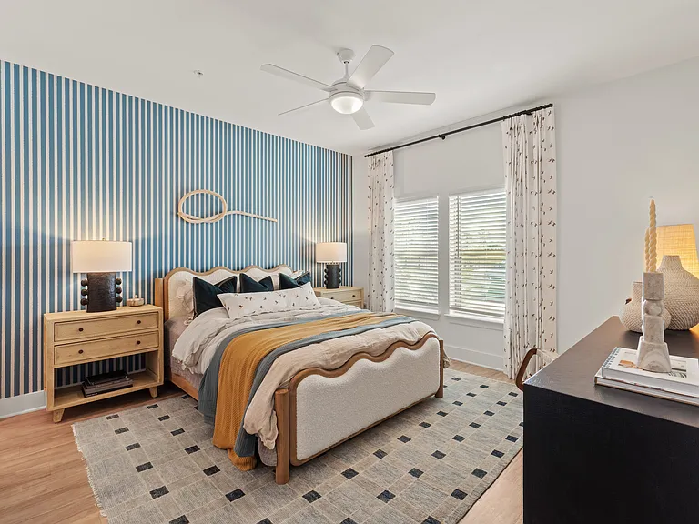 Bedroom with Window and Walk-in Closet