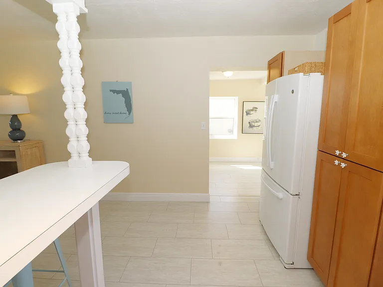 Kitchen looking to Sunroom