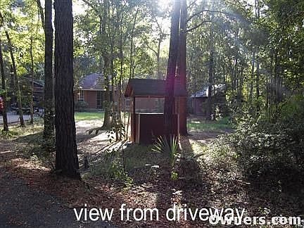 view from driveway