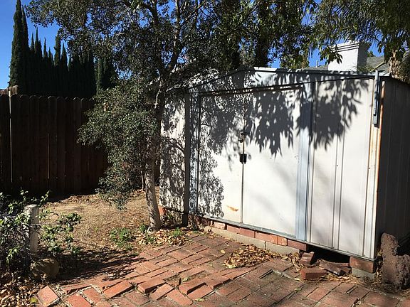 Storage Shed in the backyard