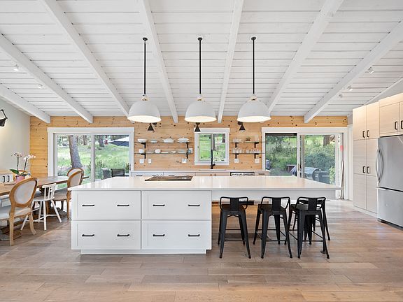 seating at the island for up to 5.