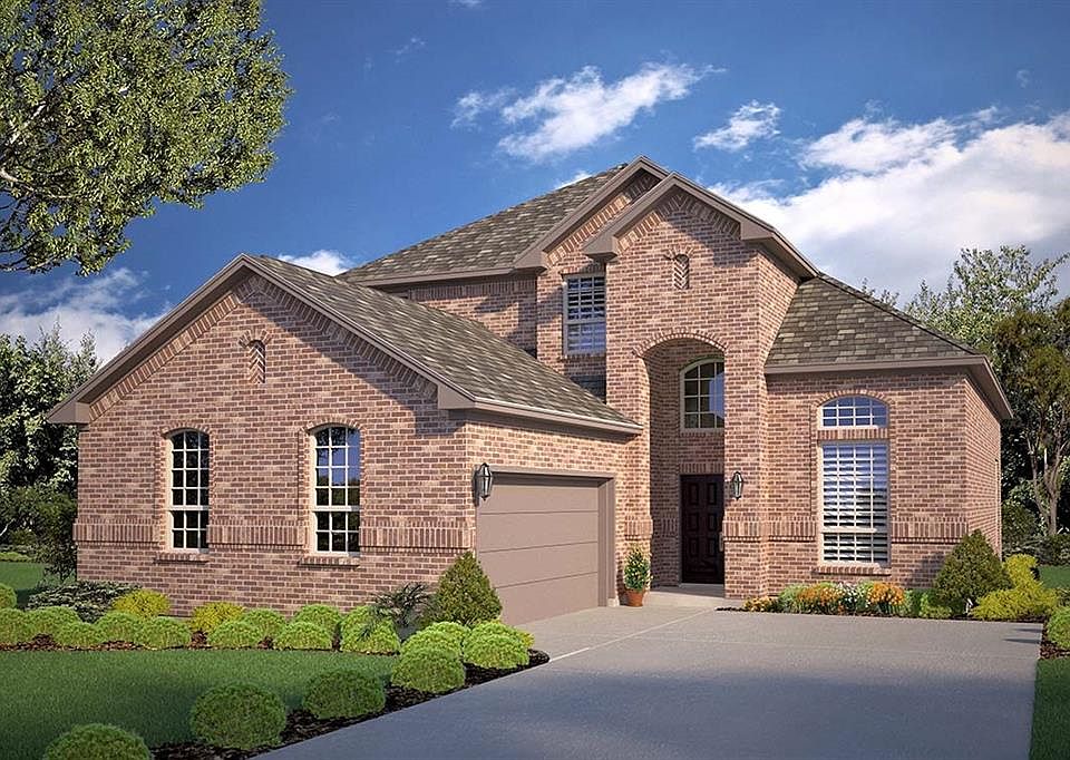 D.R. Horton's Bayberry Floorplan Elevation A. All photos shown here may not depict the specified home & features included are for illustration purposes only .