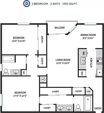 Floor plan D Floor Plan