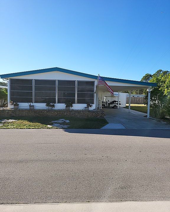 Fresh exterior paint