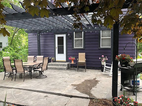 View from Garage to backdoor