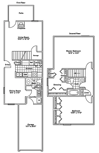 Floor plan Country End