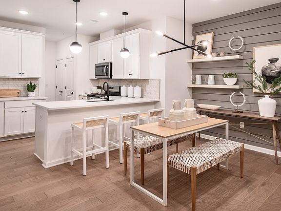 Open kitchen and cafe