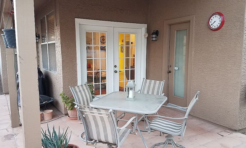 Back patio