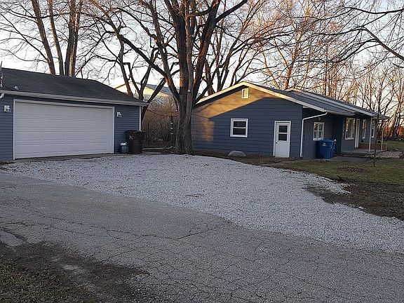 Garage & south side of home