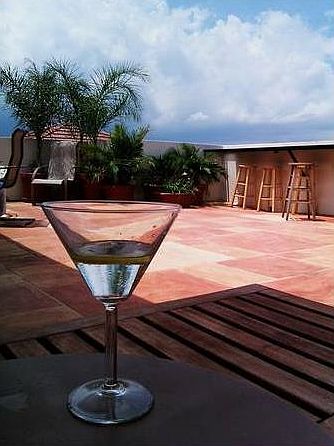 Rooftop patio