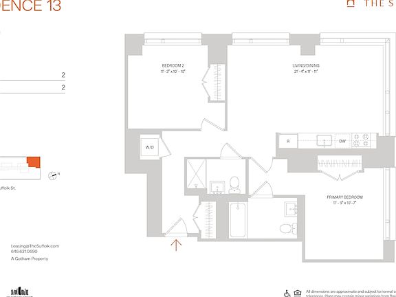2nd image of 55 Suffolk St APT 913