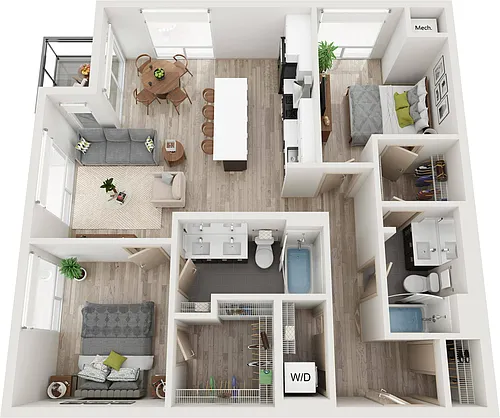 Floor plan K