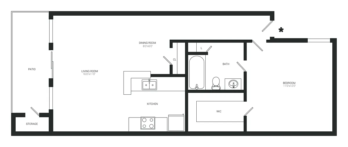 Floor plan Grace