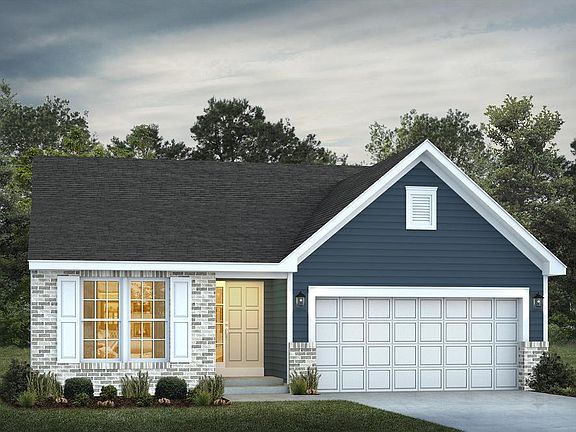 Elevation A with Brick