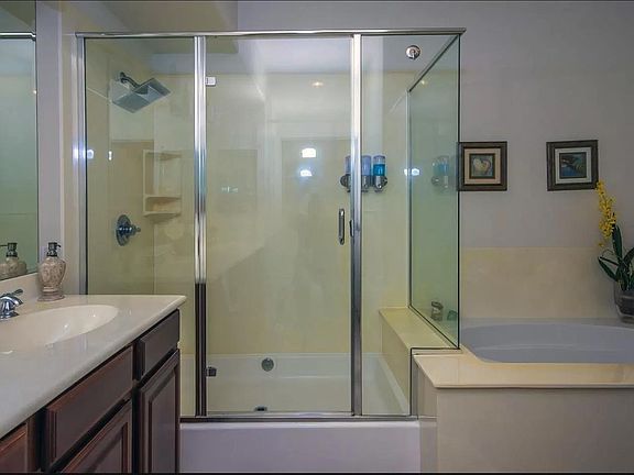 Stand-in shower in Master