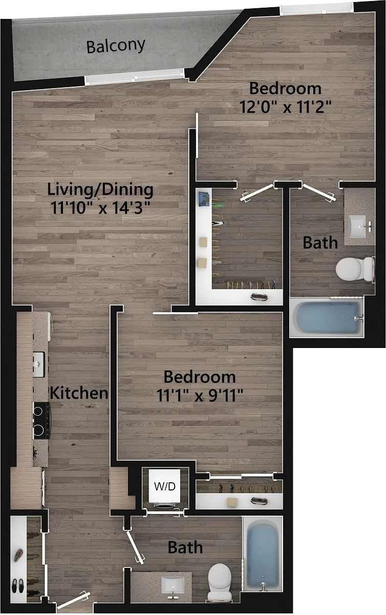 Floor plan 1192B