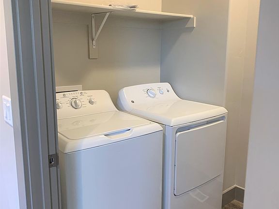 washer and dryer in unit
