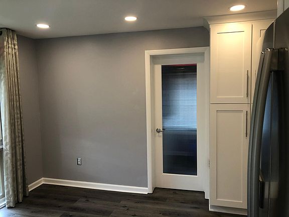 Laundry area off the kitchen