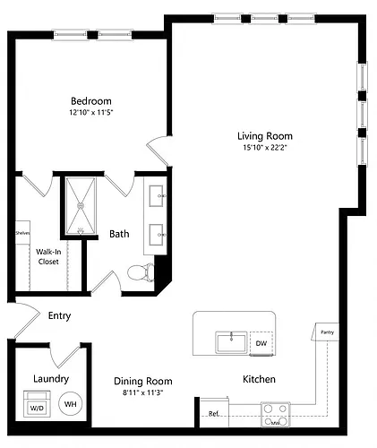 Floor plan EDEN