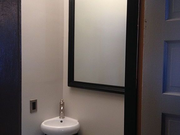 Remodeled main floor toilet