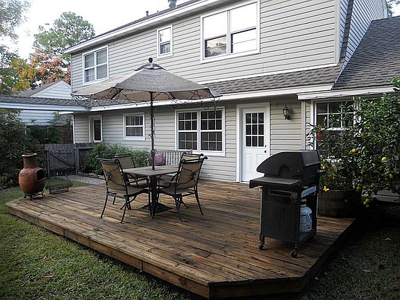 Back Patio Deck