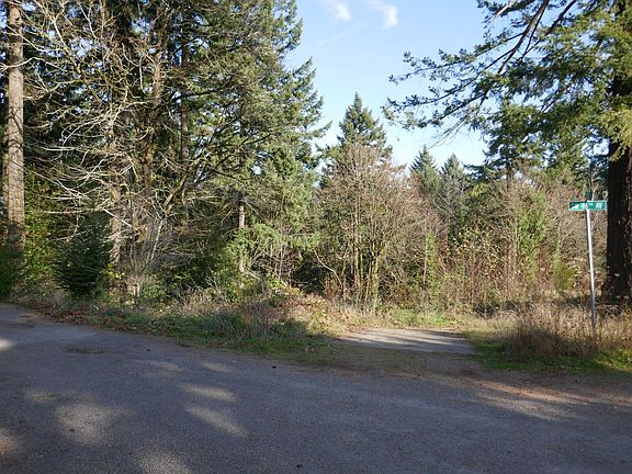 The view of Woods Park from the front of the house.