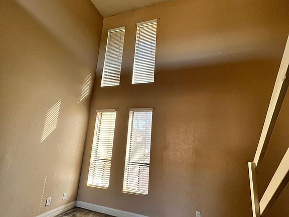 High vaulted ceiling