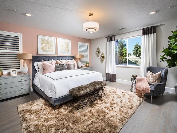 The Coral Master Bedroom at Cerrato in Hollister by Century Communities