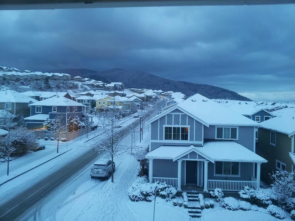 View from Master Bedroom, in Winter