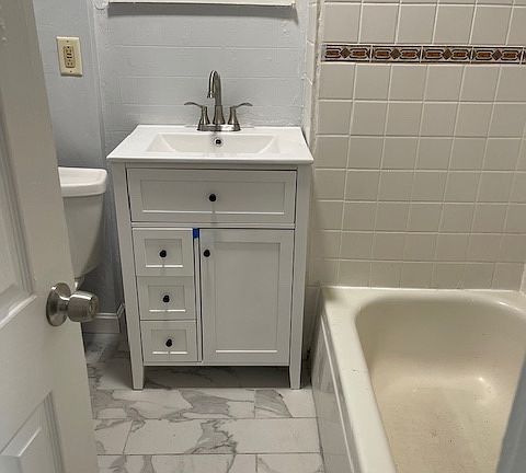Newly updated bathroom