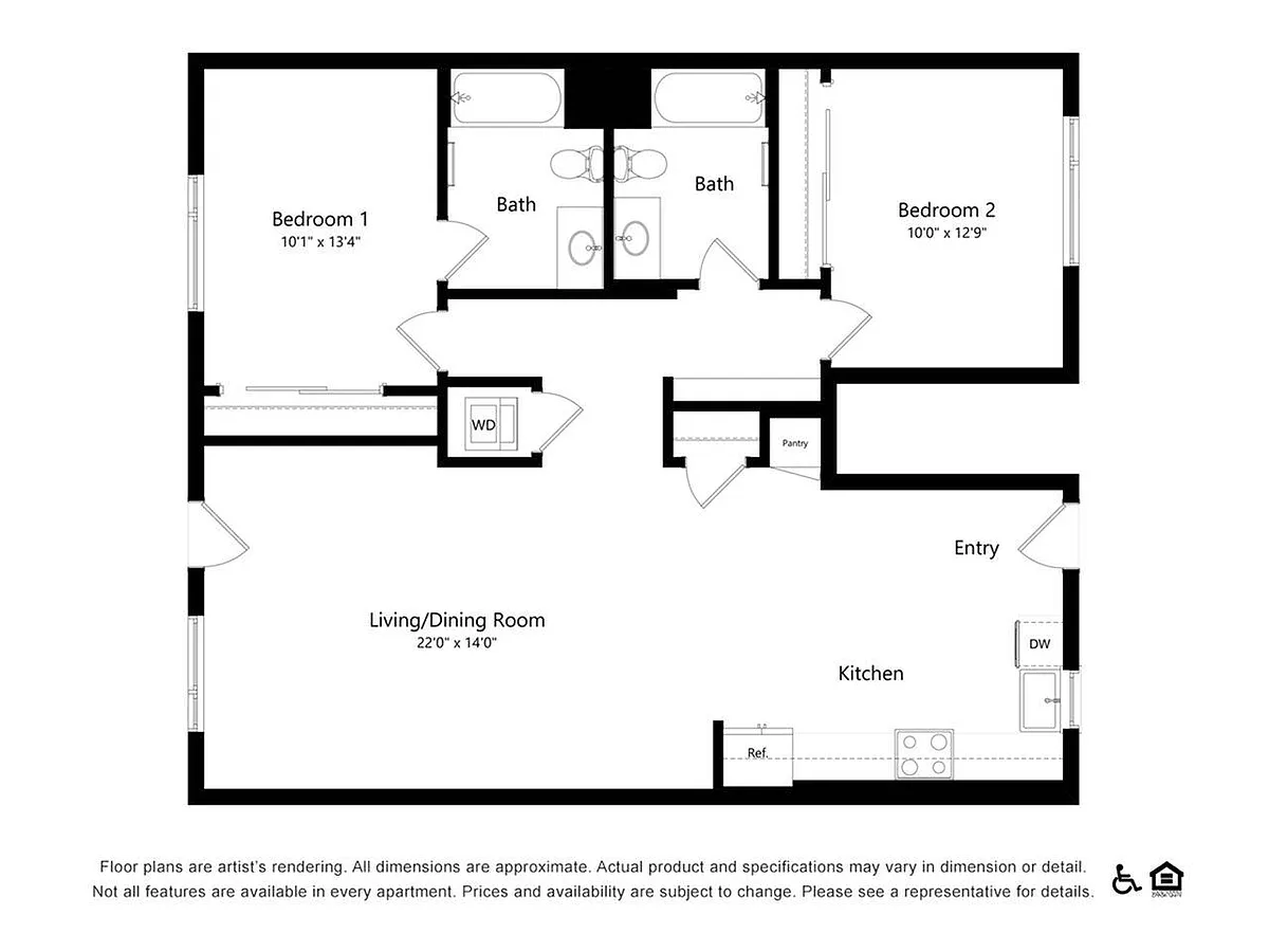 Floor plan CH2-B2