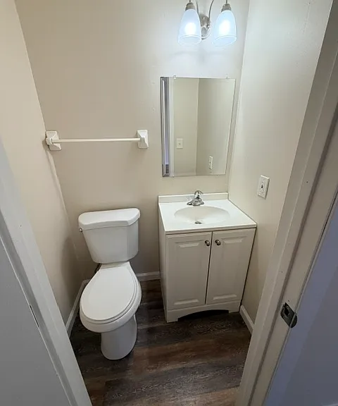 1st floor half bath