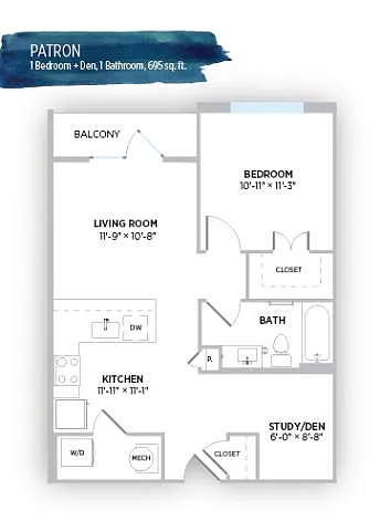 Floor plan Patron - A2